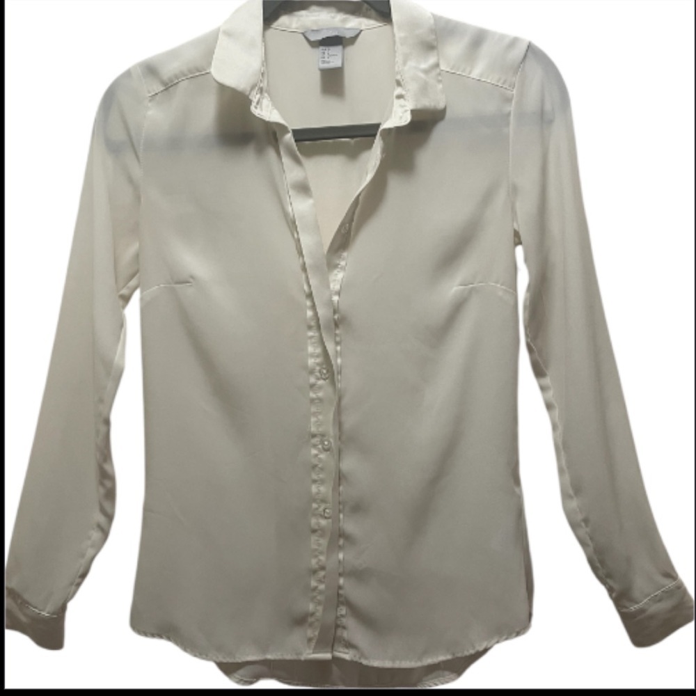 H&M Cream Blouse